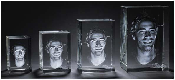 3D Crystal Tributes