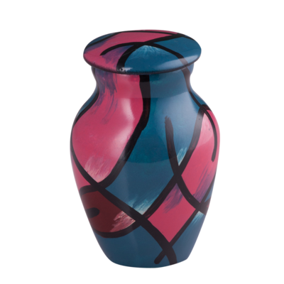 Gravure Craft Painted Abstract Keepsake  KS-7110