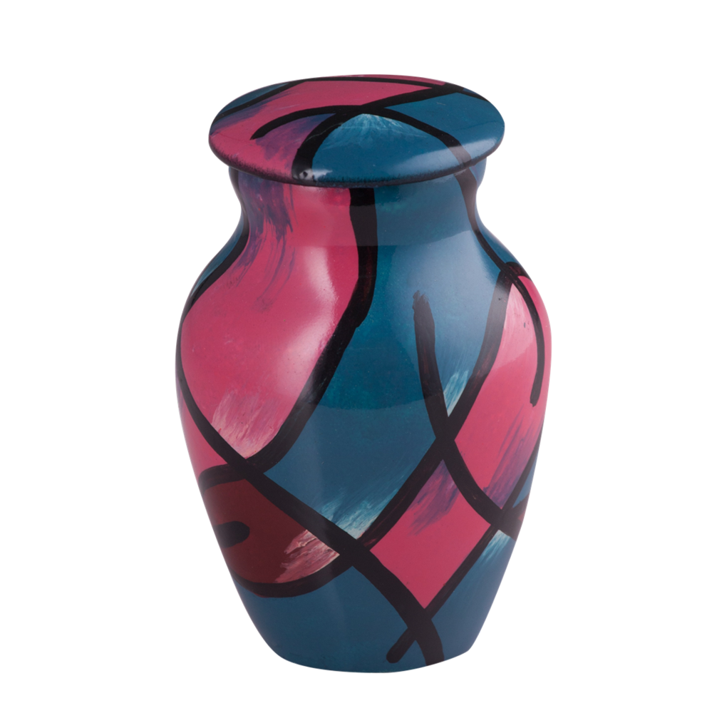 Gravure Craft Painted Abstract Keepsake  KS-7110