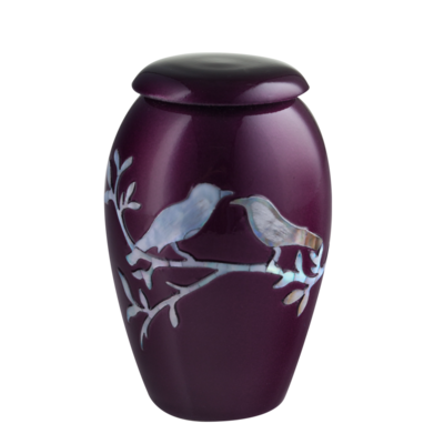 Gravure Craft Mother of Pearl Songbirds- KS-7123