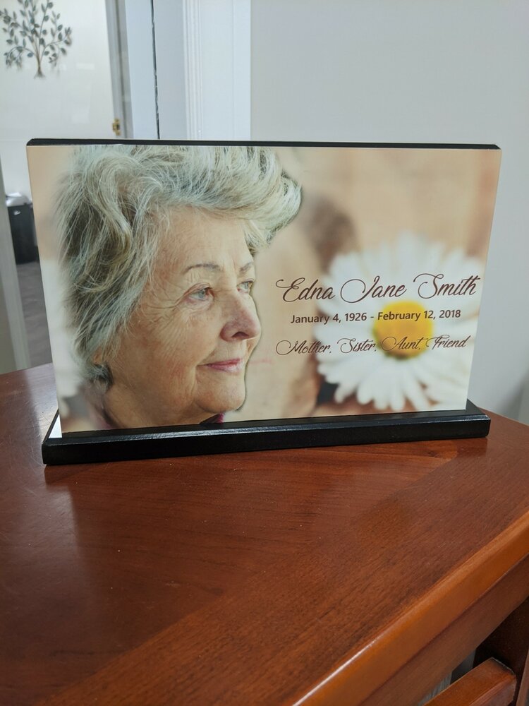 Haberer Large Photo Wrapped Urn