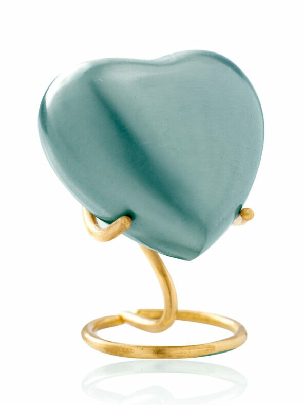 Joyal & Allard Light Blue Keepsake Heart - 02265
