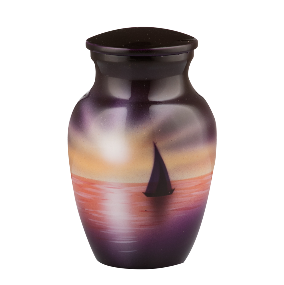 Gravure Craft Painted Sailing Keepsake - KS-7127