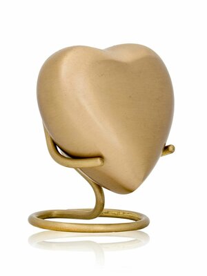 Joyal & Allard Gold Coloured Keepsake Heart 02253