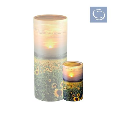 Commemorate Sunflower Fields Scattering Keepsake