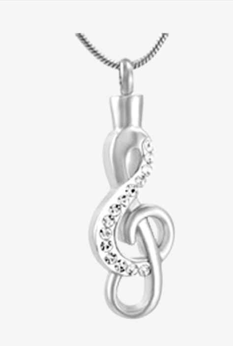 Life Expressions Treble Clef Pendant