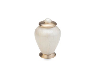 International Urns White Pearl Keepsake #3