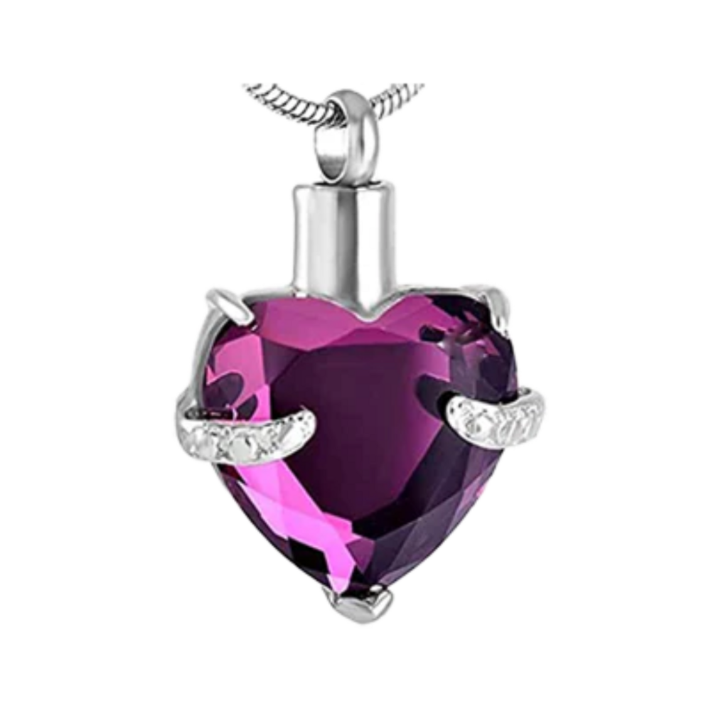 Life Expression Purple Gemstone Necklace TPUR-136