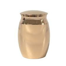 Life Expressions Mini Keepsake Urn-Gold MKUG-150