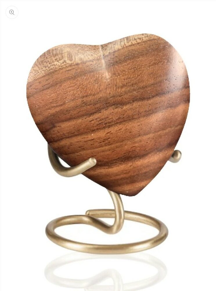 Joyal & Allard Nogal Heart Keepsake 04529