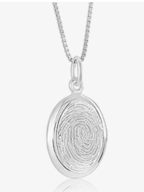 Life Expressions Silver Flat Oval SFO-112
