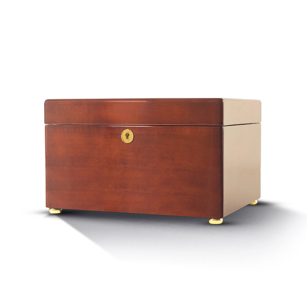 Gravure Craft Burled Chest w/key (Copy)