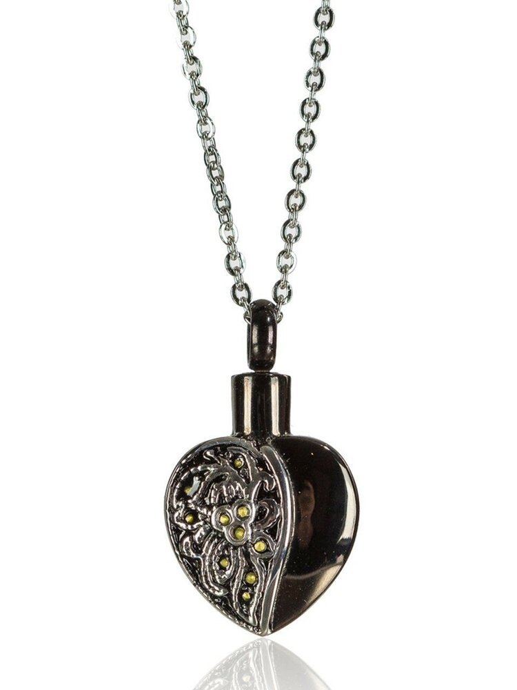 Joyal & Allard Floral Heart Pendant