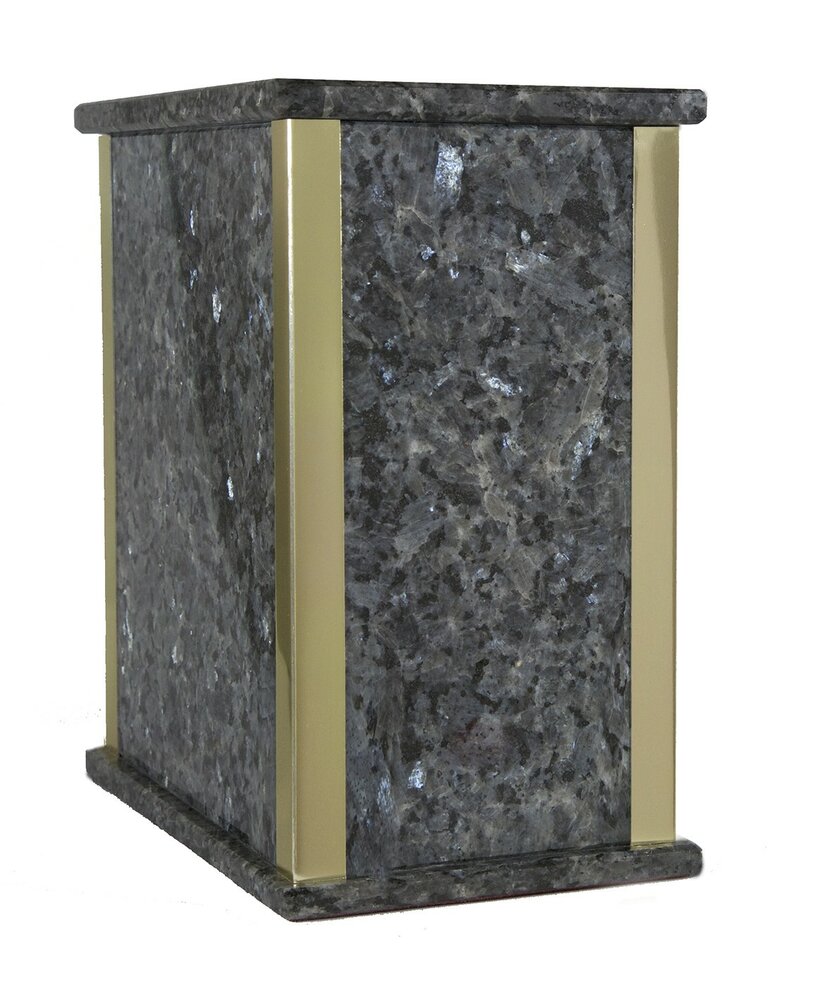 PPD Single Blue Pearl "E" Urn