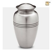 Pewter Urn with Black Detailing - WIN014