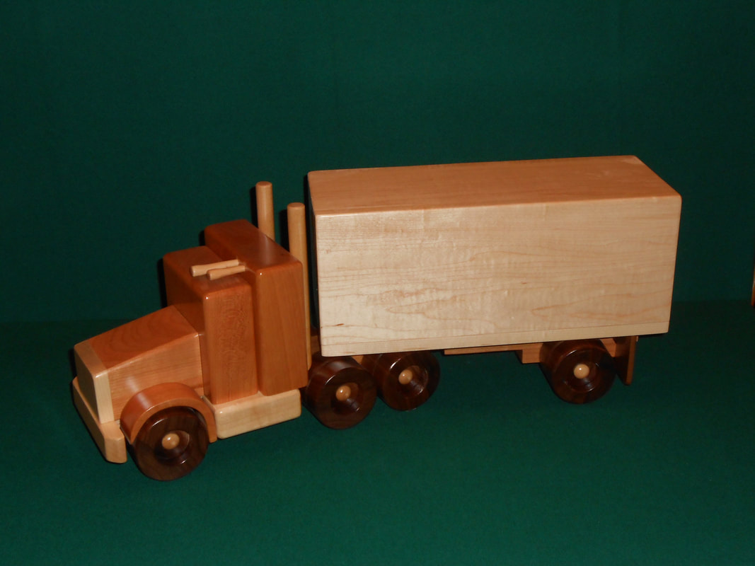 3D hand crafted Highway Tractor Keepsake
$150.00