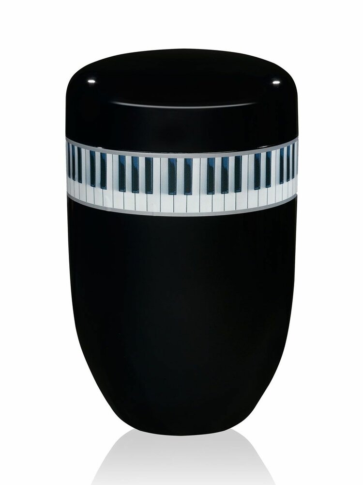Joyal & Allard Piano Keys Steel Urn - 099355